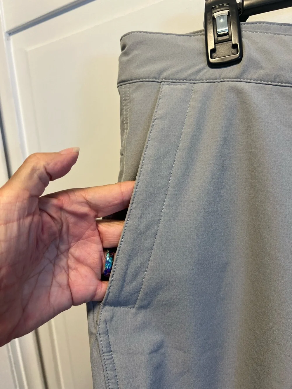 The North Face Men's Rolling Sun Packable Shorts Size 36 Color Gray